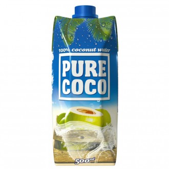 Kokosová voda Pure Coco 100 % - 500ml