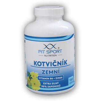 Fitsport Kotvičník zemní 90% + B6 a ZN 150 cps