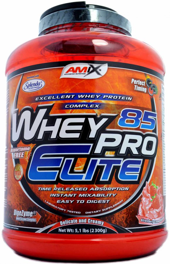 Amix Nutrition Amix WheyPro Elite 85% - 2300 g - čokoláda extra