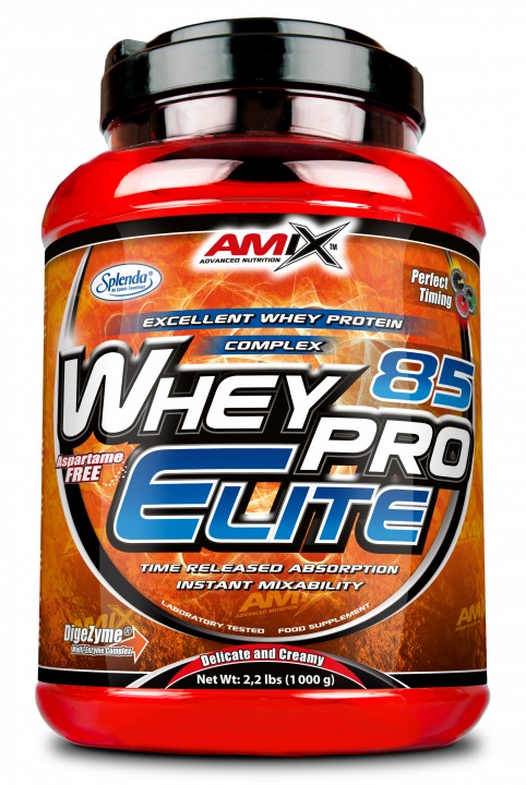 Amix Nutrition Amix WheyPro Elite 85% - 1000 g - čokoláda extra