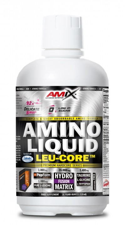 Amix Nutrition Amix Amino Liquid LEU-CORE 920 ml - višeň