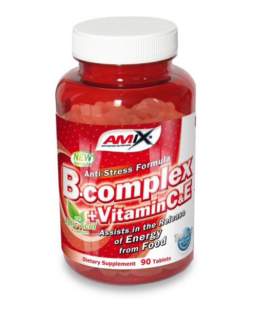 Amix Nutrition Amix B-Complex + Vitamin C & Vitamin E 90 tbl