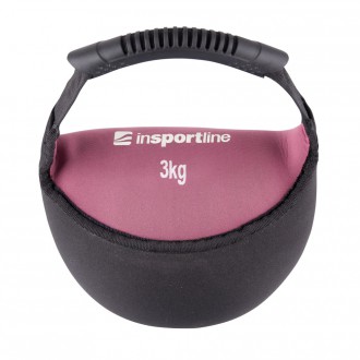 Neoprénová činka Insportline Bell-Bag 3 kg